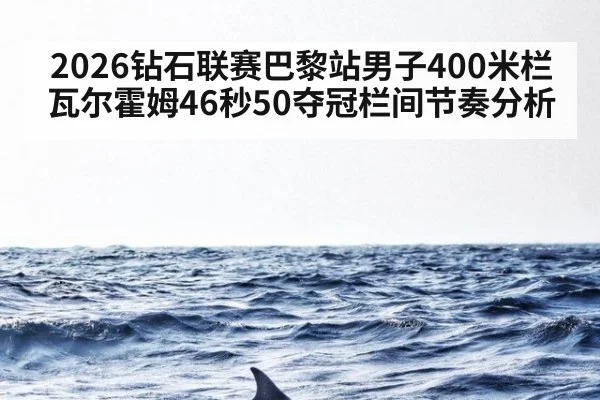 2026钻石联赛巴黎站男子400米栏瓦尔霍姆46秒50夺冠栏间节奏分析